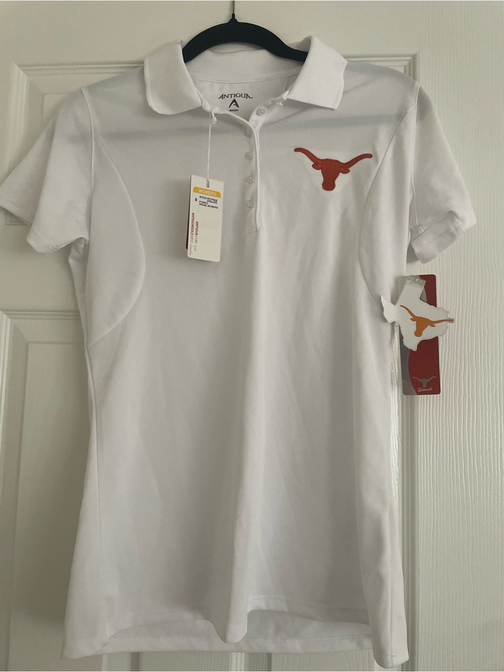 Antigua women’s longhorn polo shirt